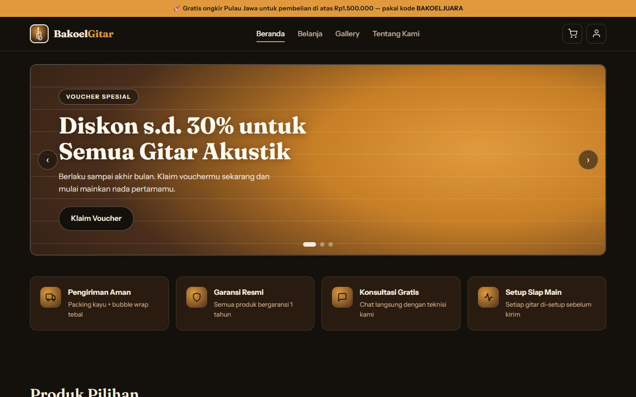 Bakoel Gitar  Toko Gitar Online