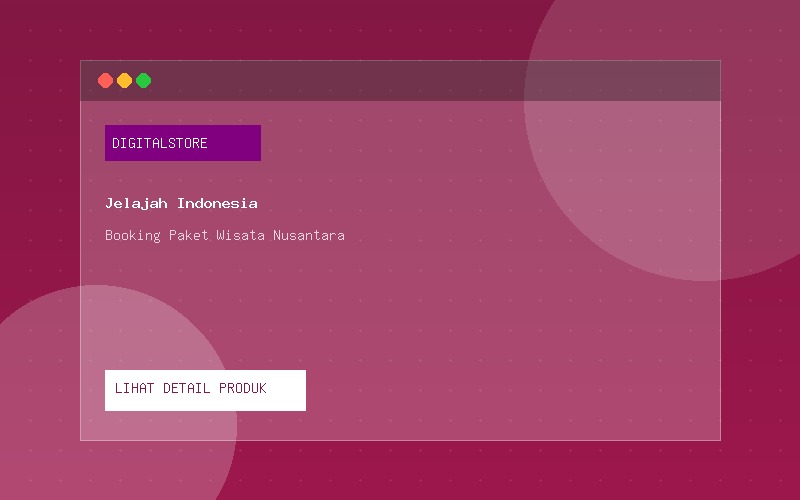 Website Travel Jelajah Indonesia
