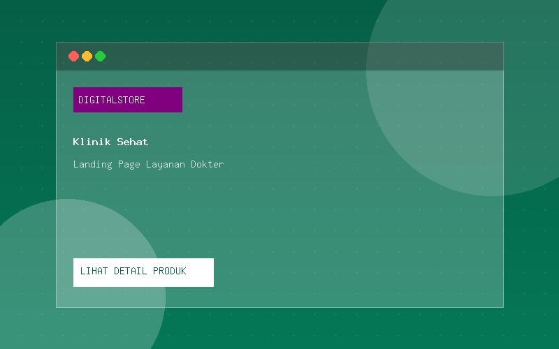 Landing Page Klinik Sehat