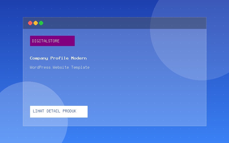 Template Company Profile Modern