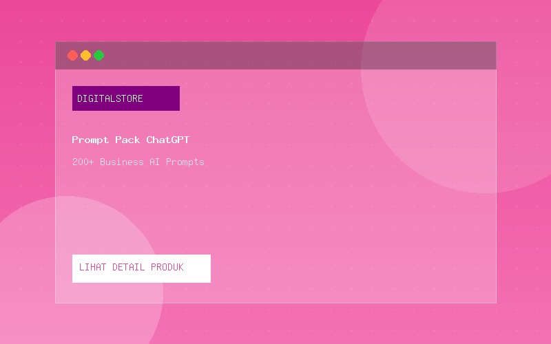 Prompt Pack Konten Bisnis