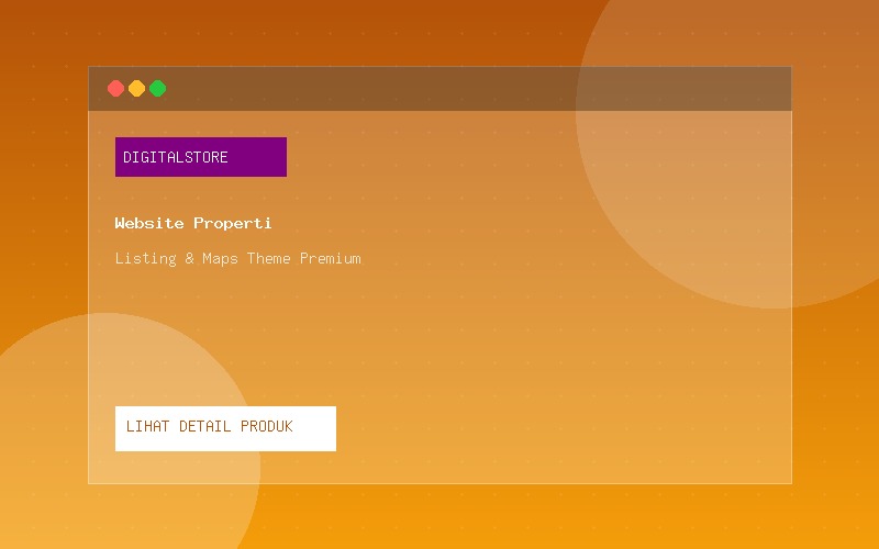 Template Website Properti
