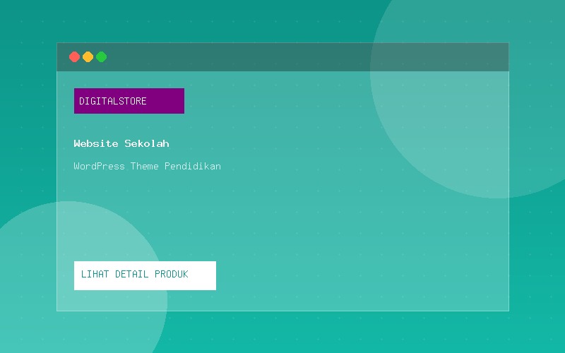 Template Website Sekolah