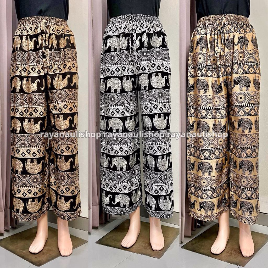Celana Kulot Gajah Rayon Premium - foto 2