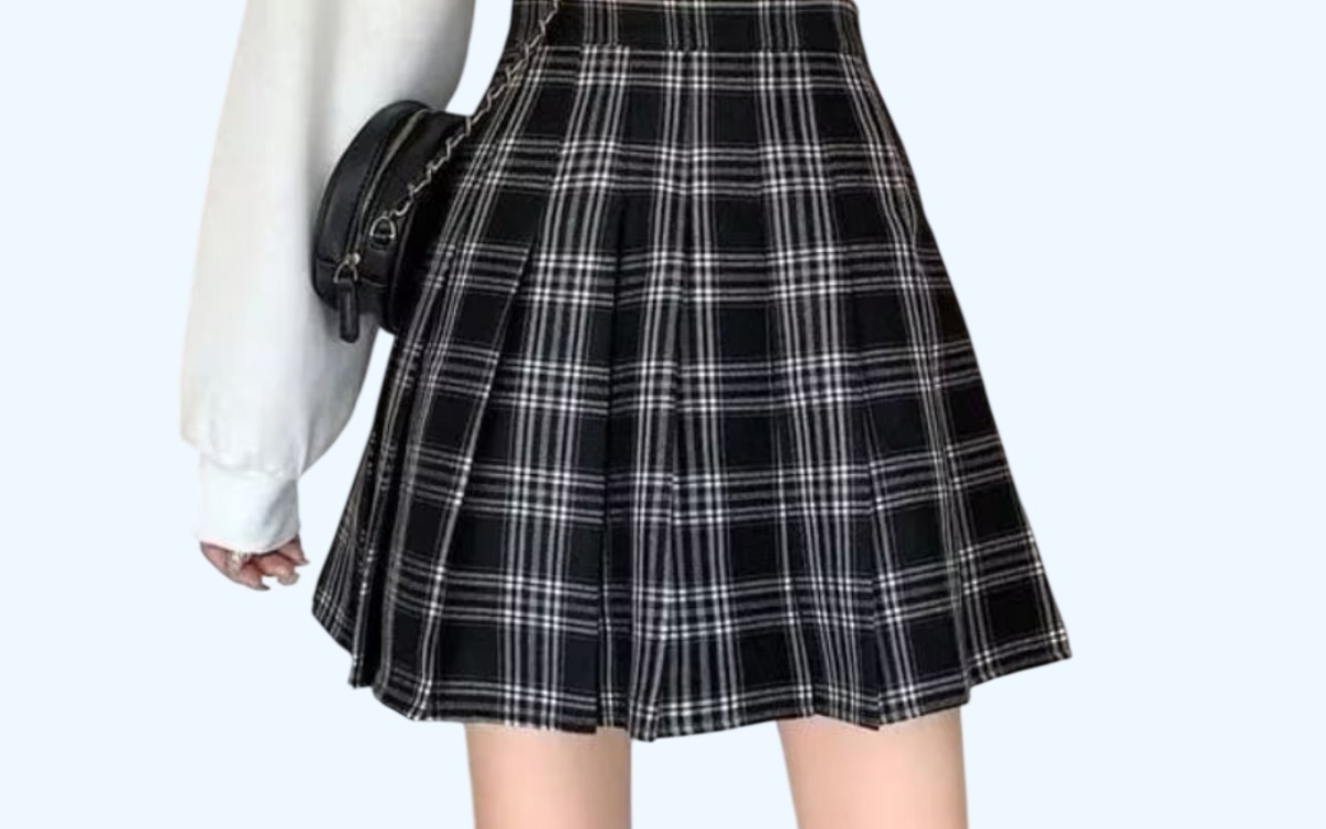 Rok Pendek Motif Korea