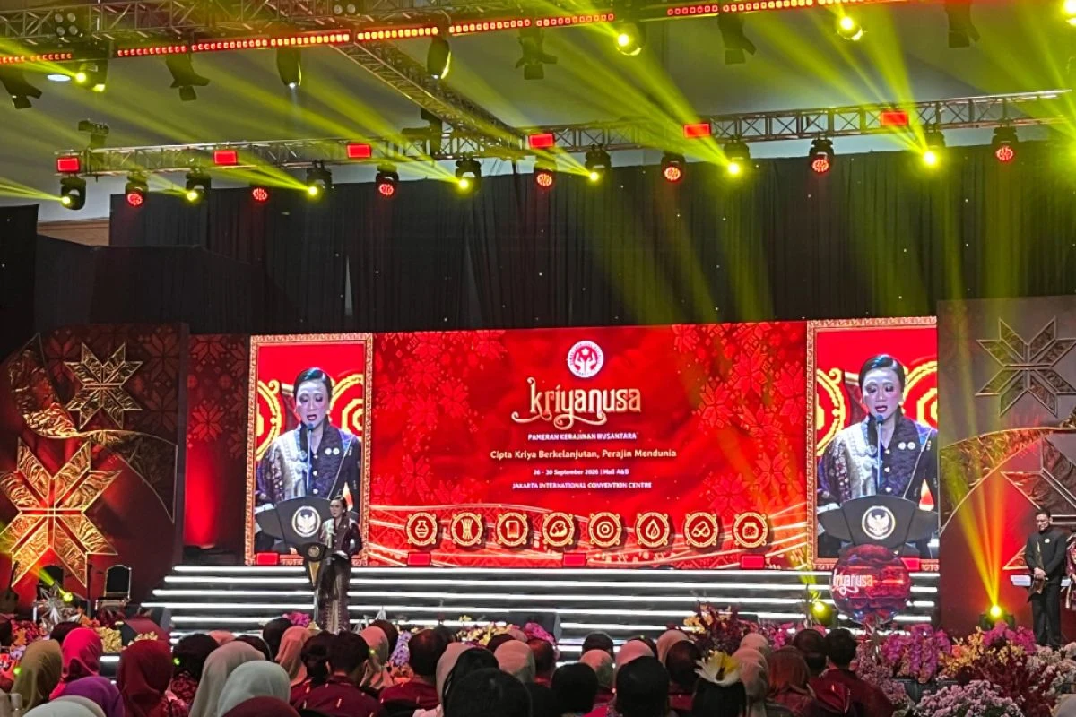 Kriyanusa 2026 Dibuka di JCC: Pameran Kriya Angkat Tema 'Cipta Kriya Berkelanjutan'
