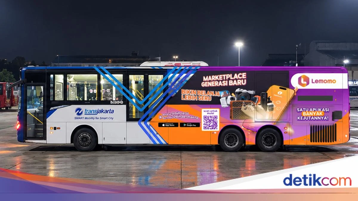 Lemomo Pasang Iklan di Armada TransJakarta untuk Perkenalkan 'Marketplace Generasi Baru'