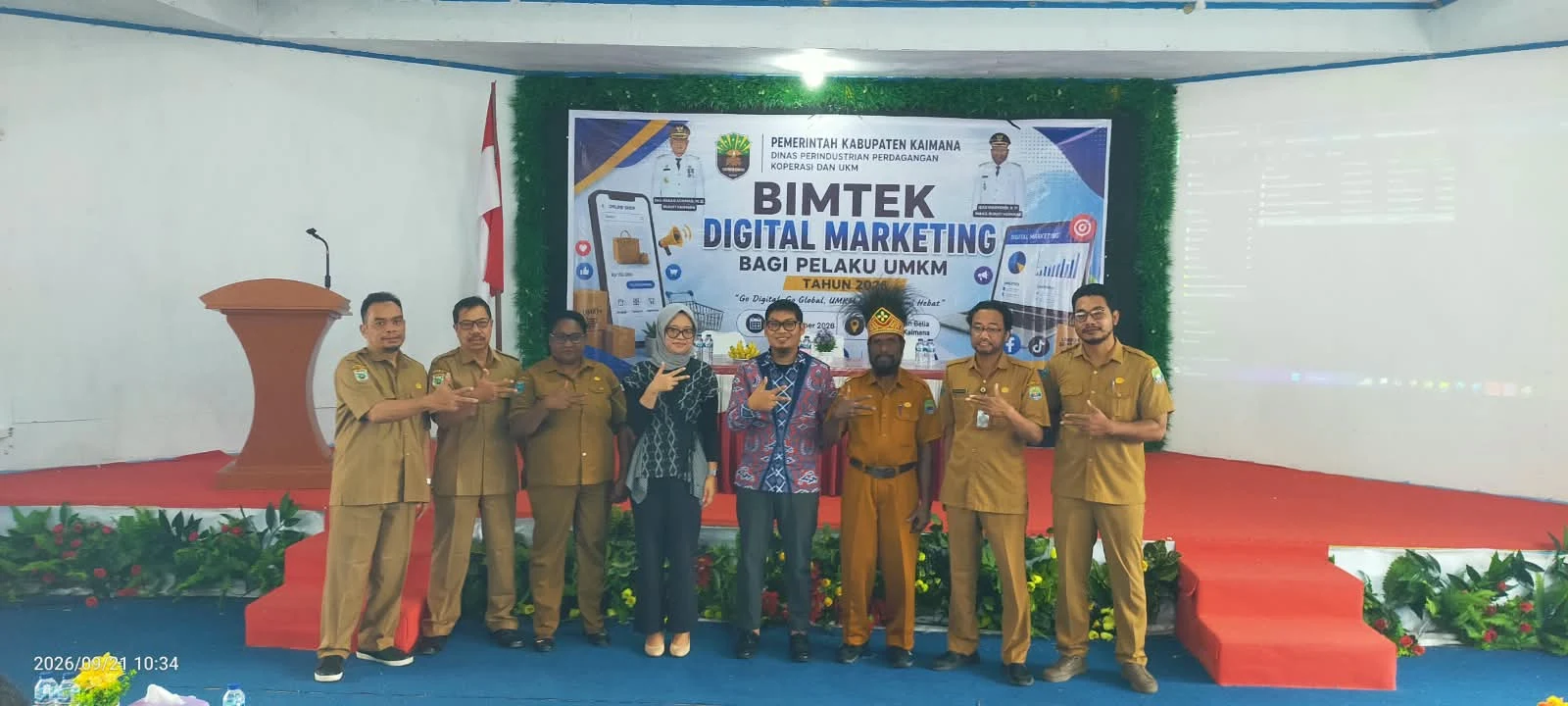 Pemkab Kaimana Gelar Bimtek Digital Marketing untuk Dorong UMKM Tembus Pasar Nasional