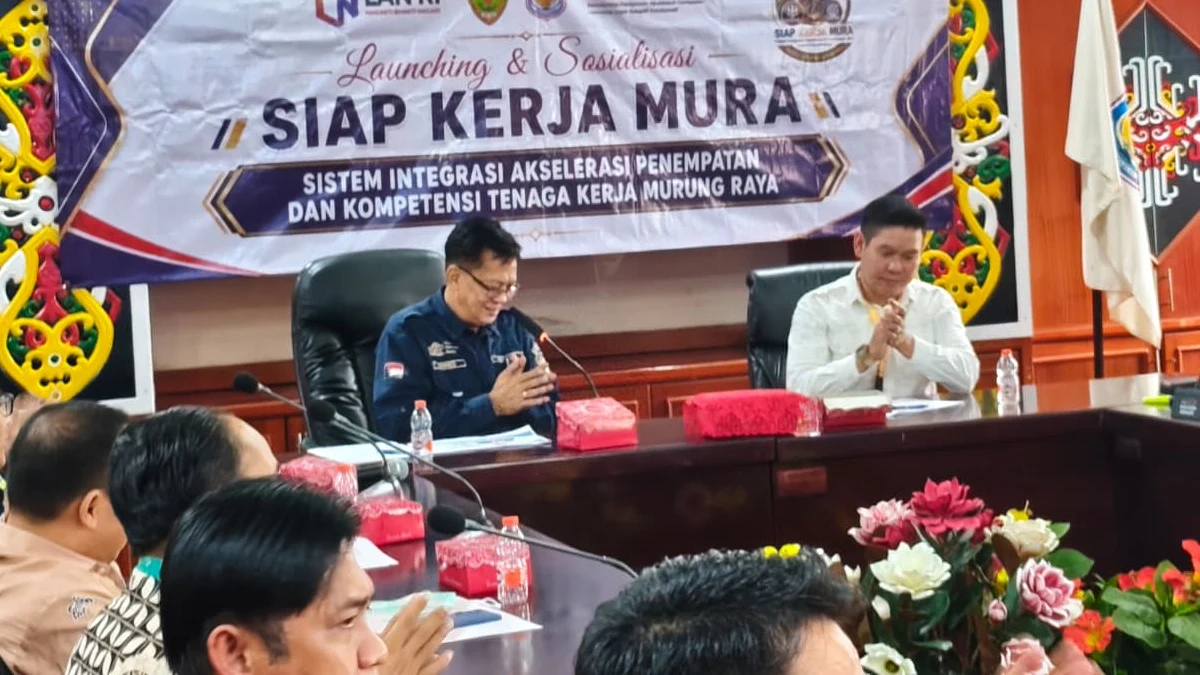 Pemkab Murung Raya Luncurkan 'Siap Kerja Mura', Website Layanan Pencari Kerja