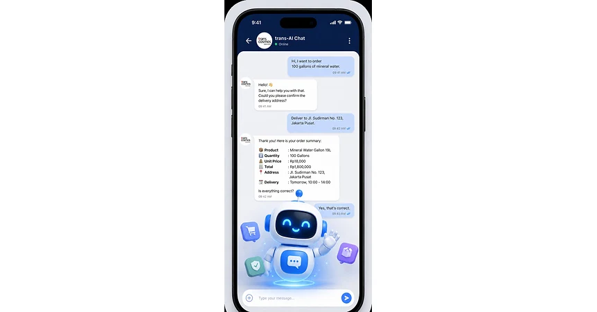 Transcosmos Luncurkan trans‑AI Chat, Chatbot Generatif untuk Pasar Indonesia