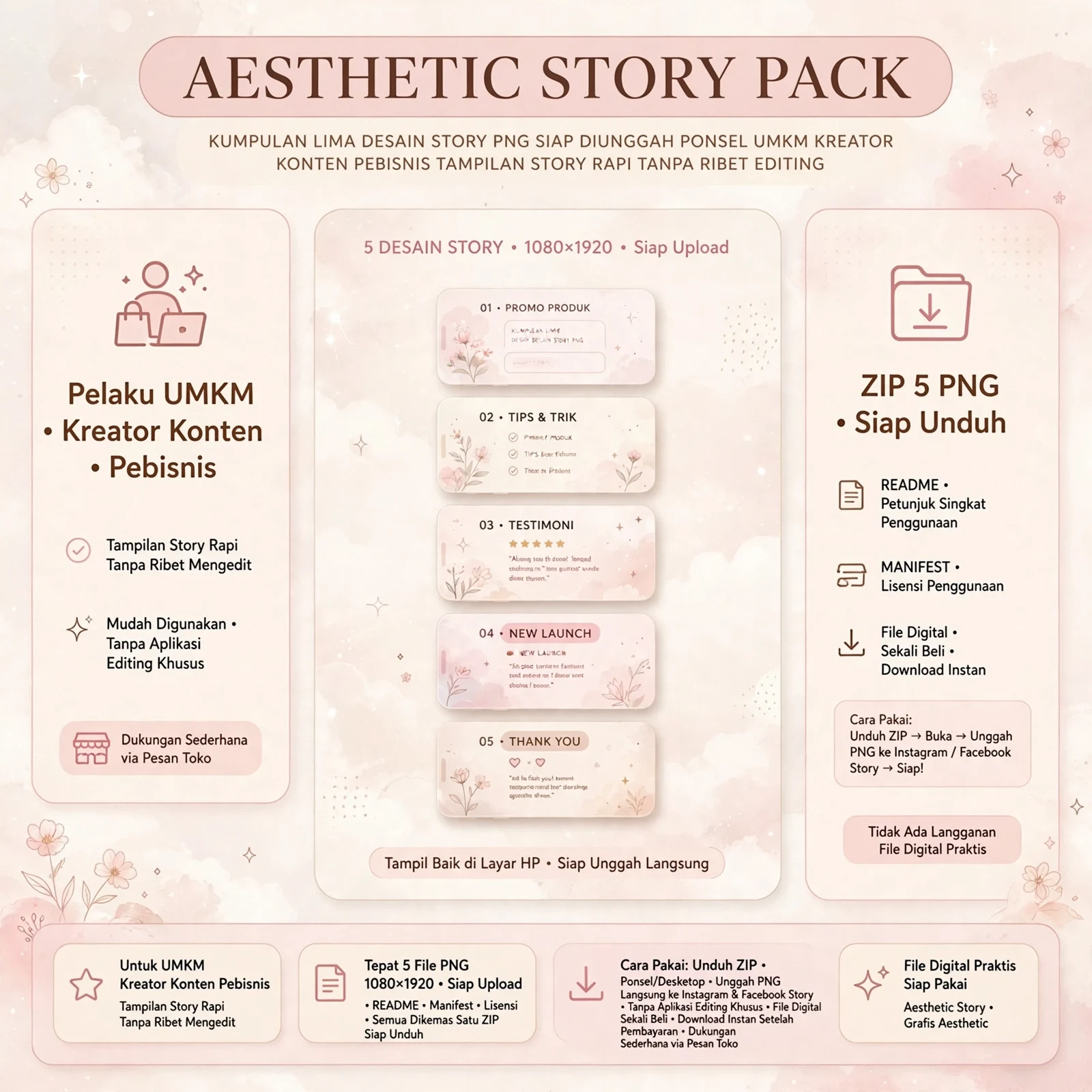 Aesthetic Story Pack