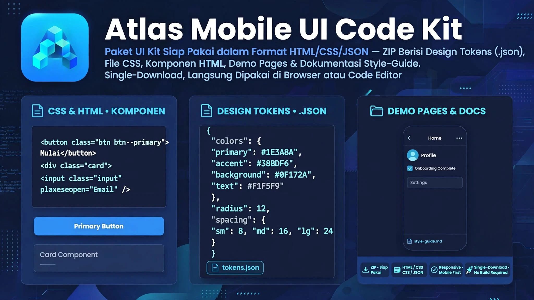 Atlas Mobile UI Code Kit