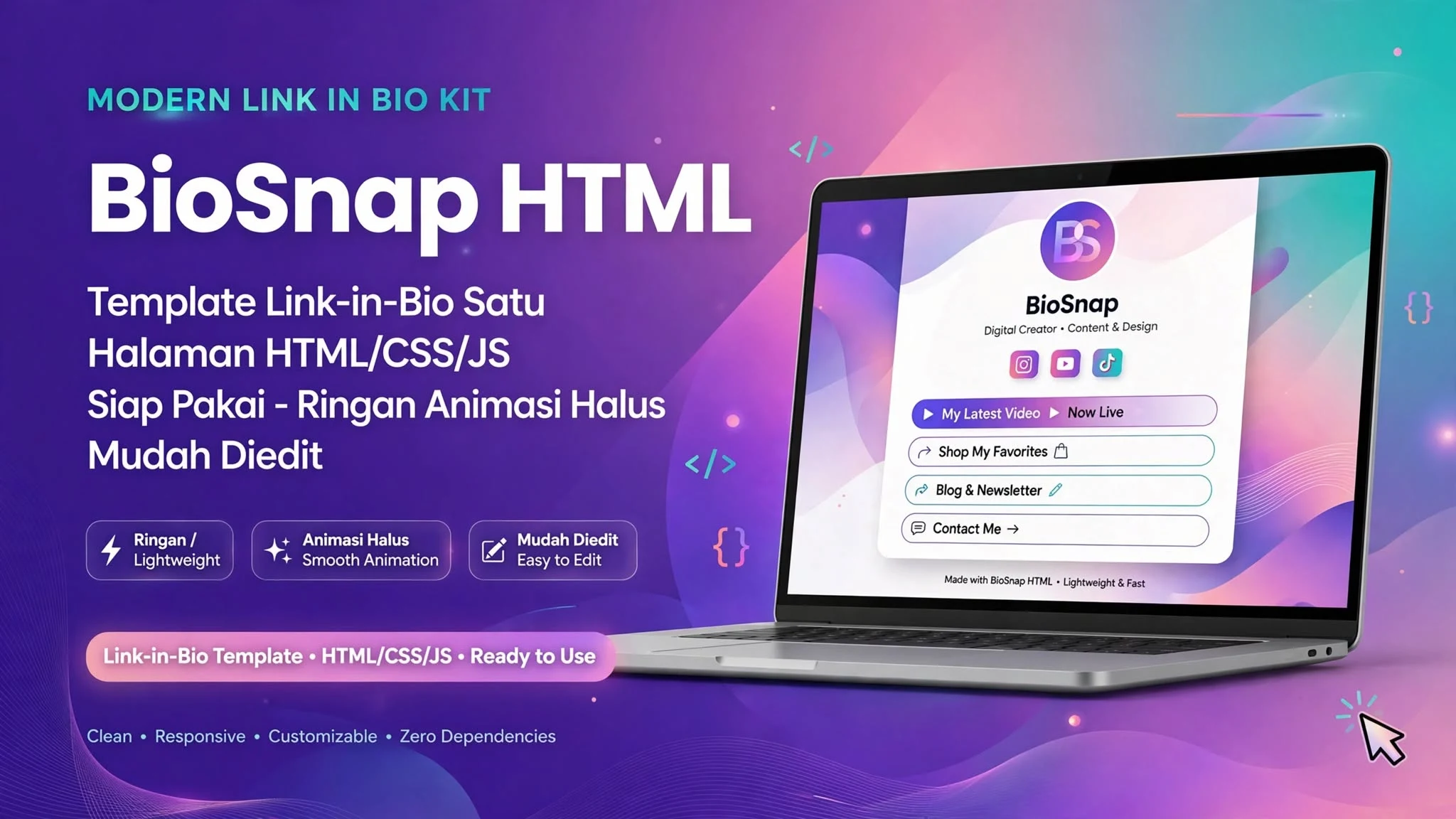 BioSnap HTML