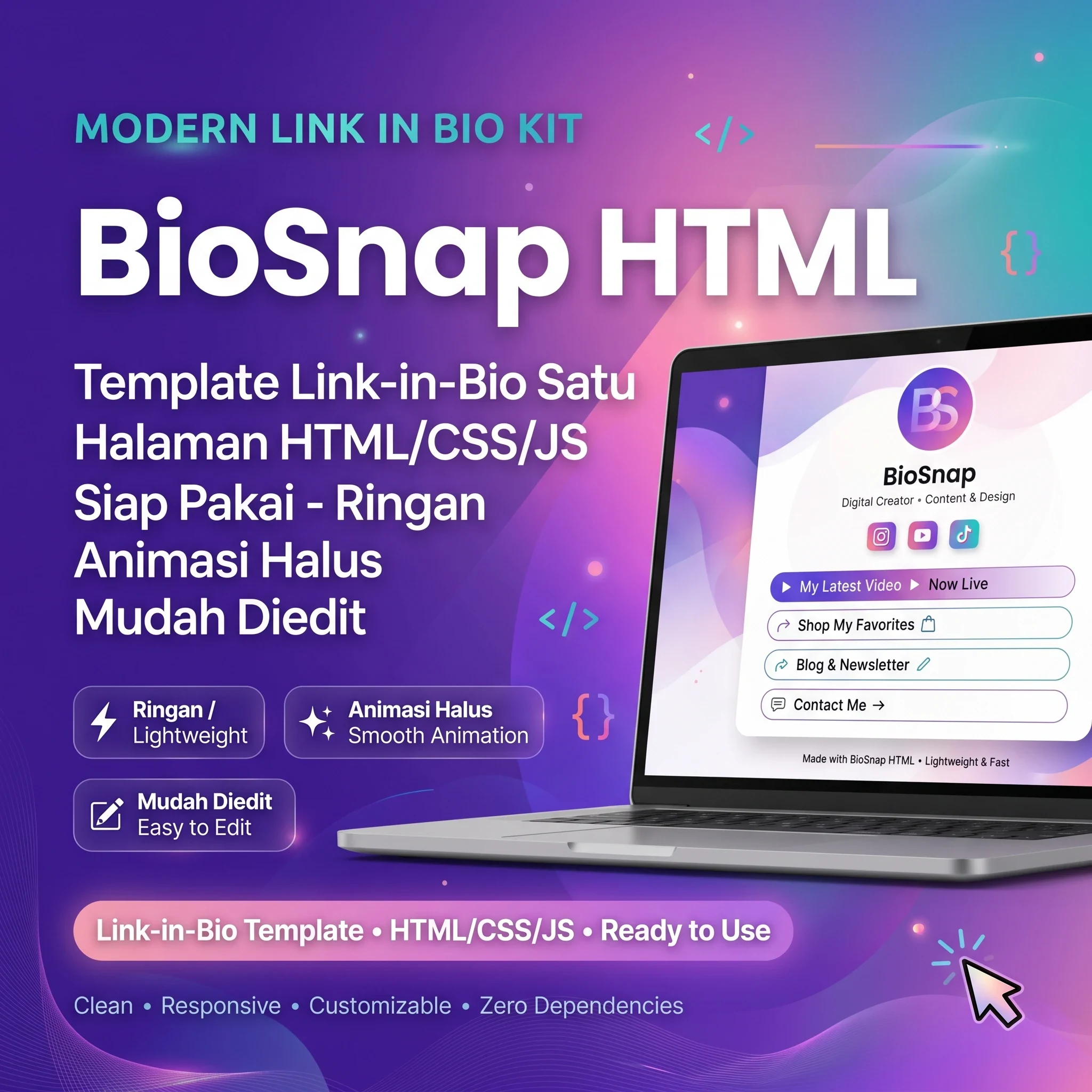 BioSnap HTML - foto 1