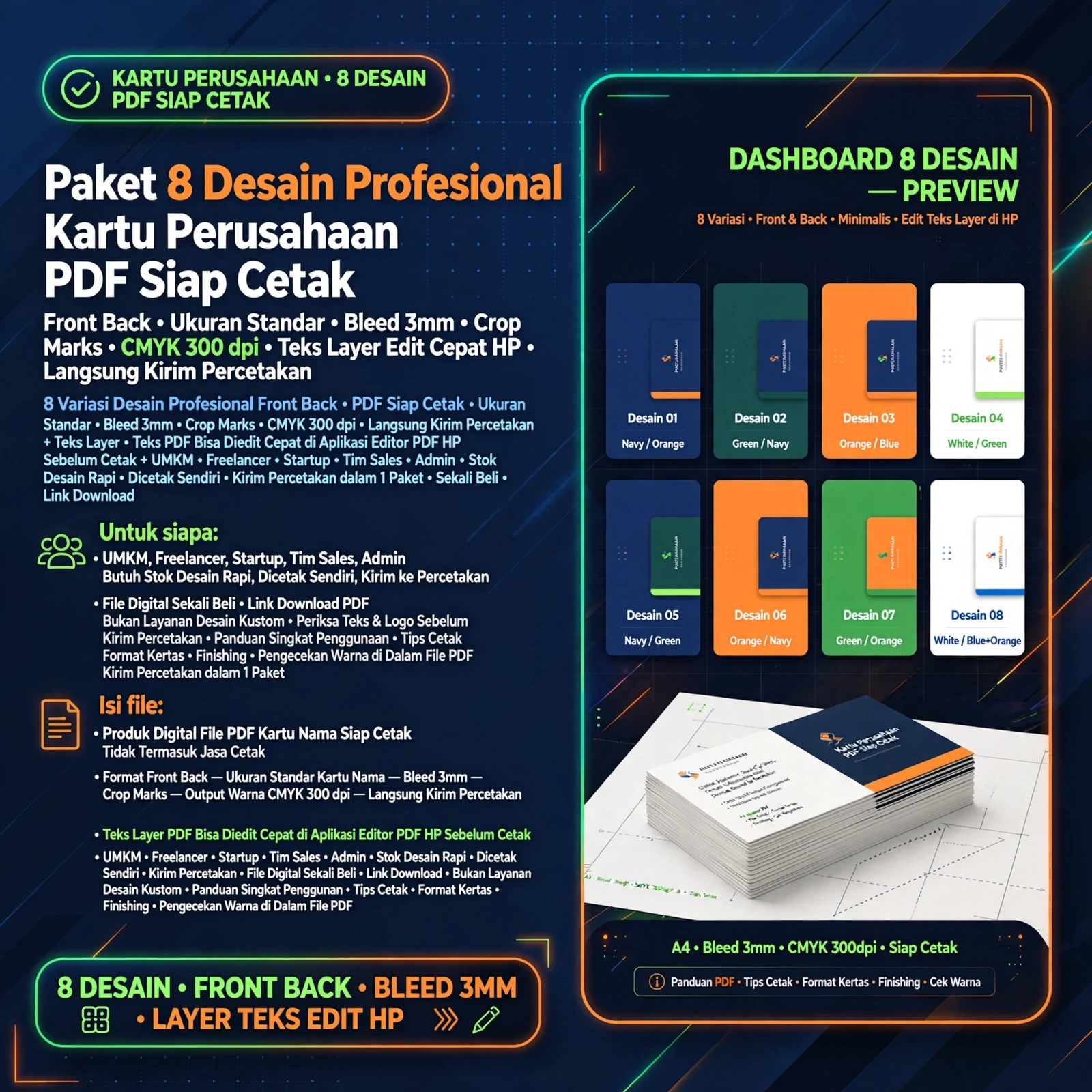 BizCard Siap Cetak