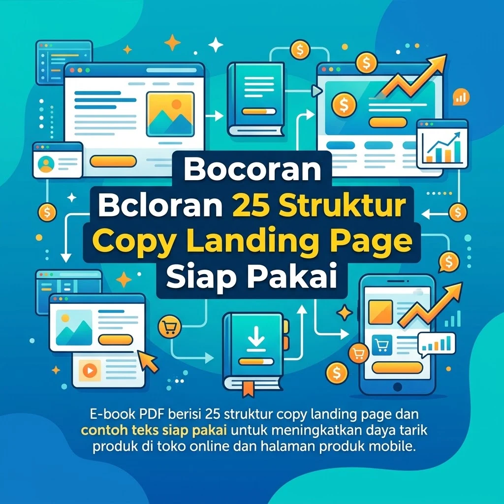 Bocoran 25 Struktur Copy Landing Page Siap Pakai