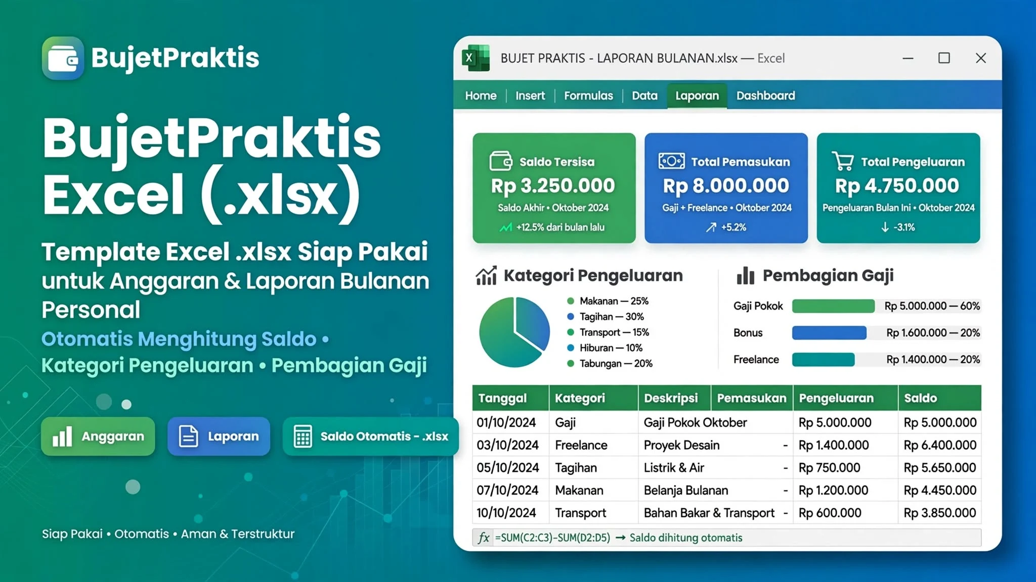 BujetPraktis Excel (.xlsx)