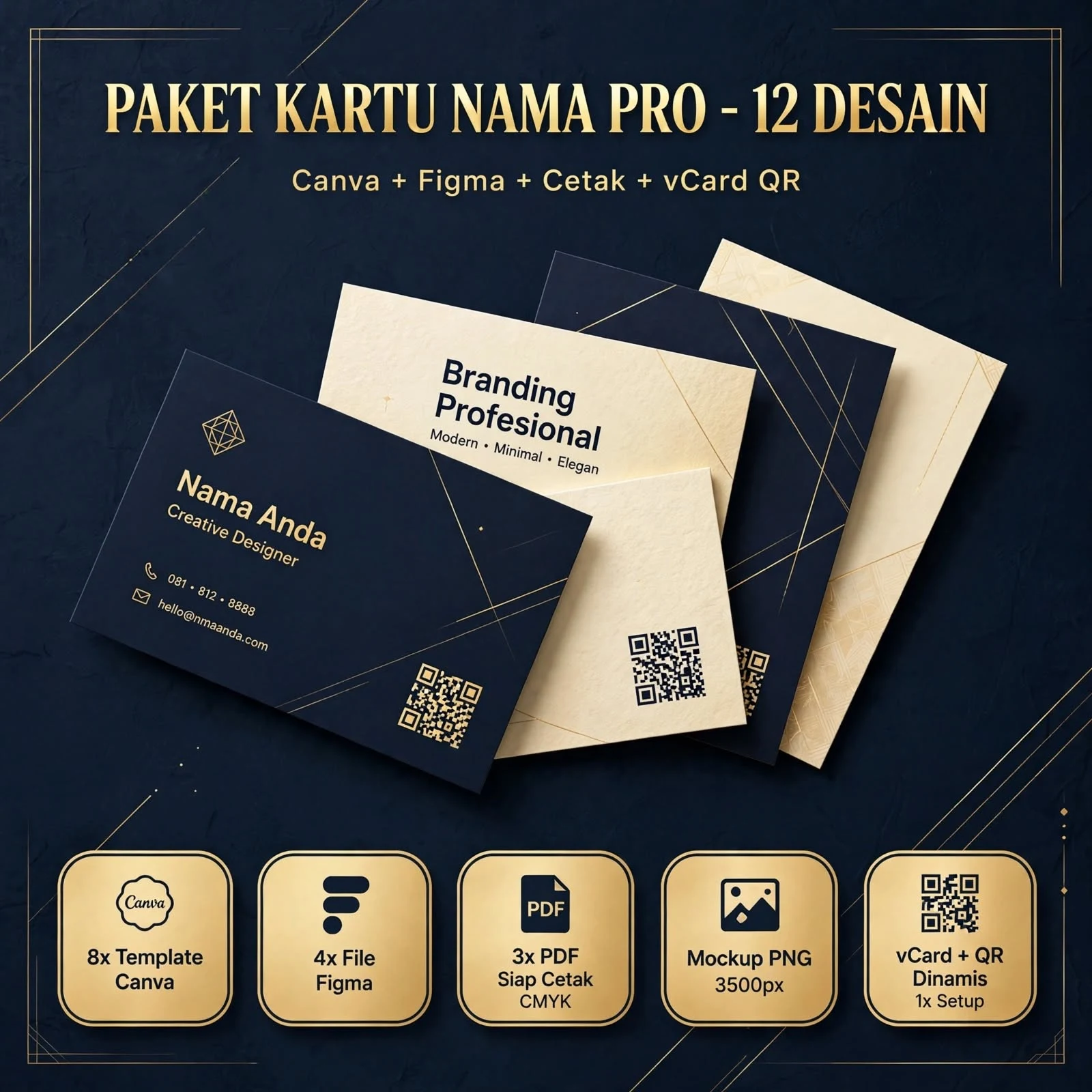 Bundle Kartu Nama Smart vCard