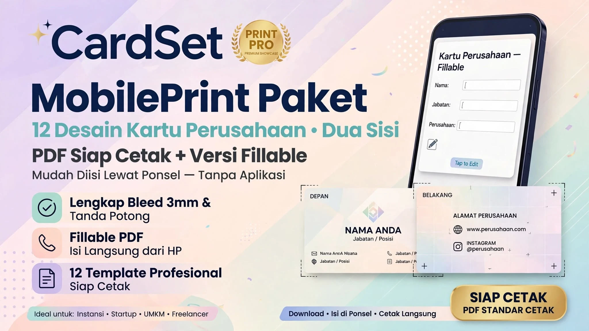 CardSet MobilePrint