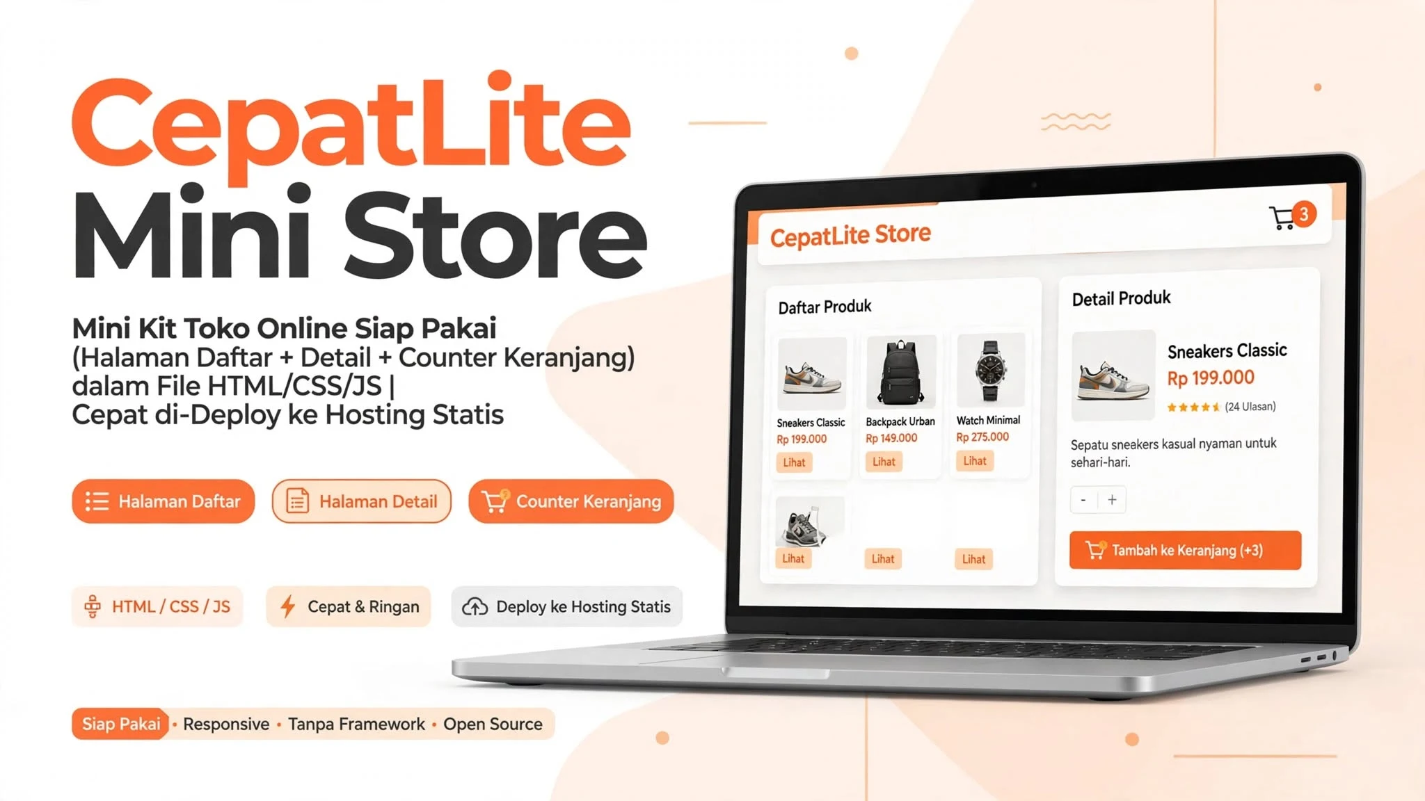 CepatLite Mini Store