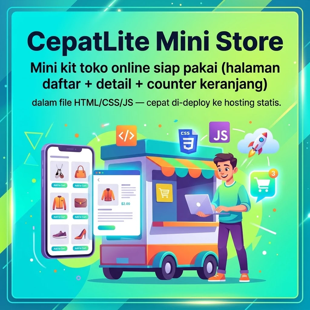 CepatLite Mini Store