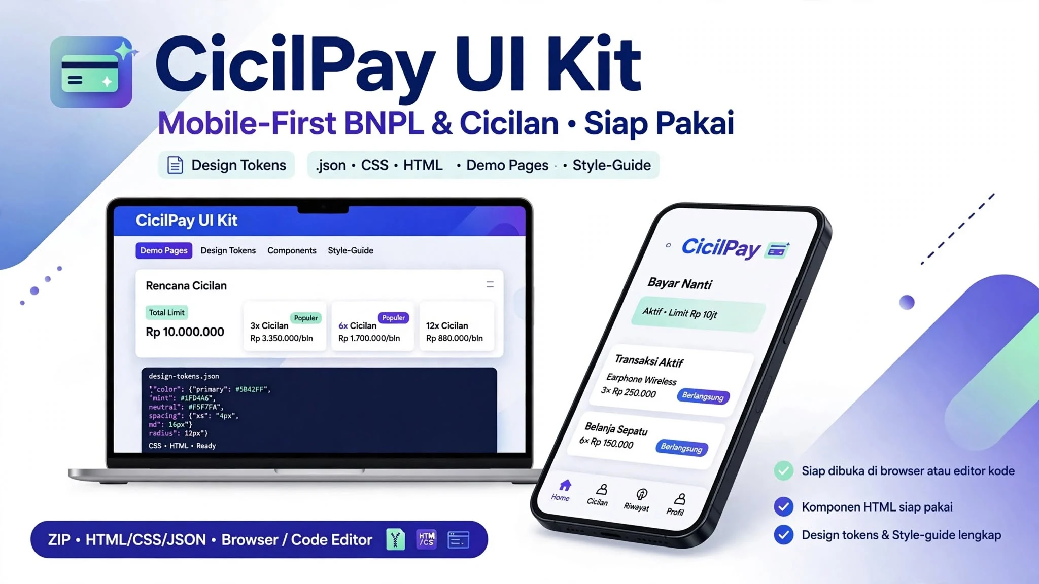 CicilPay UI Kit