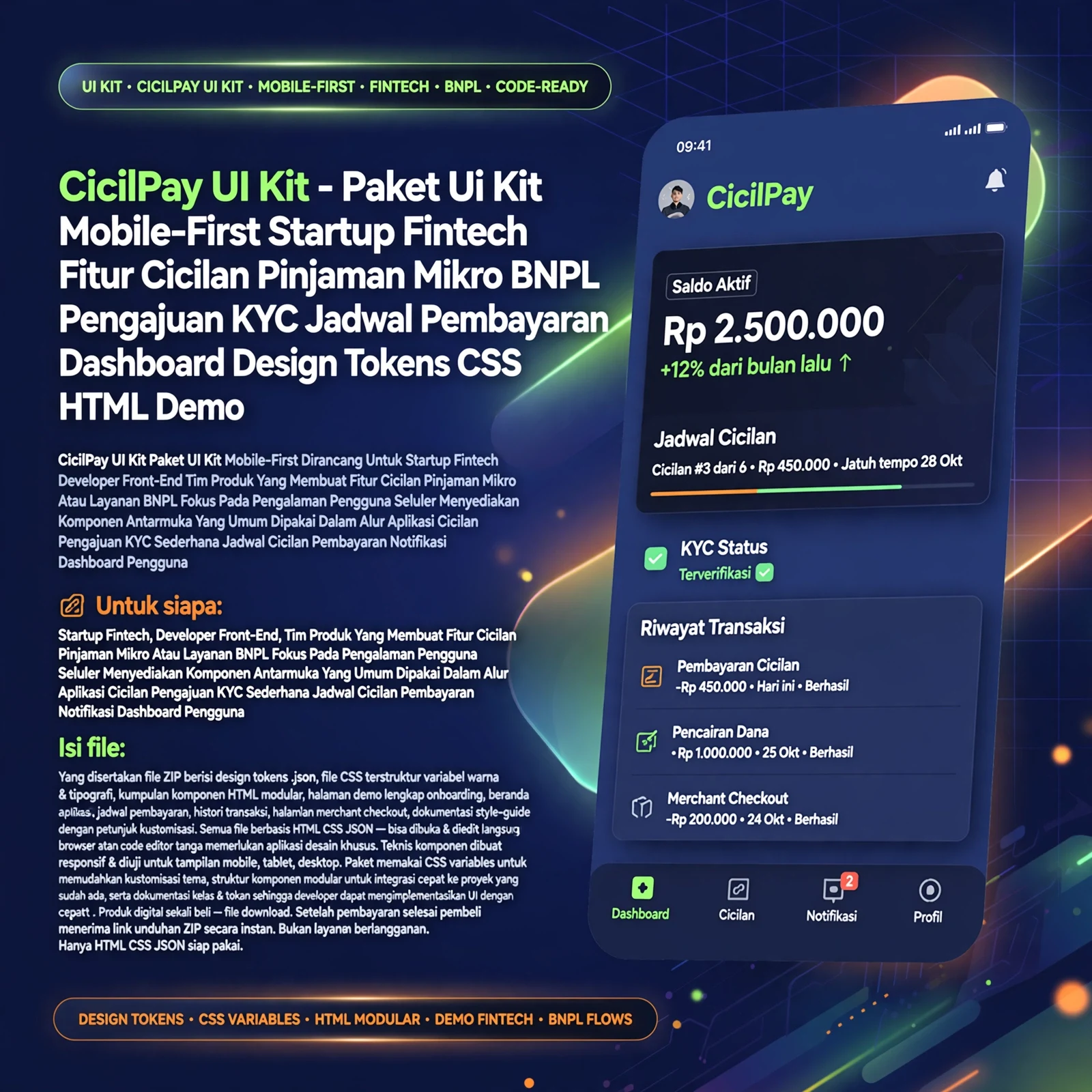 CicilPay UI Kit