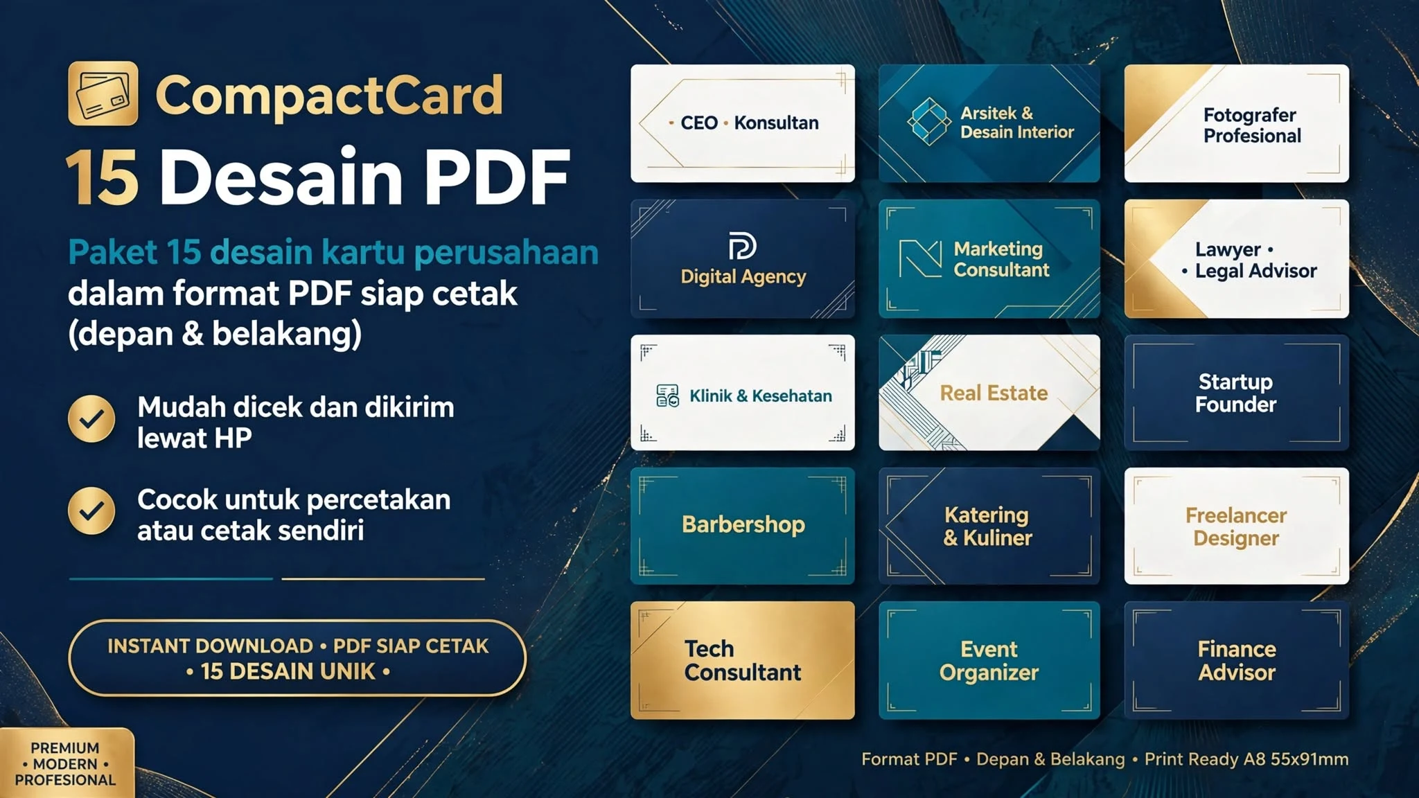 CompactCard 15 Desain PDF