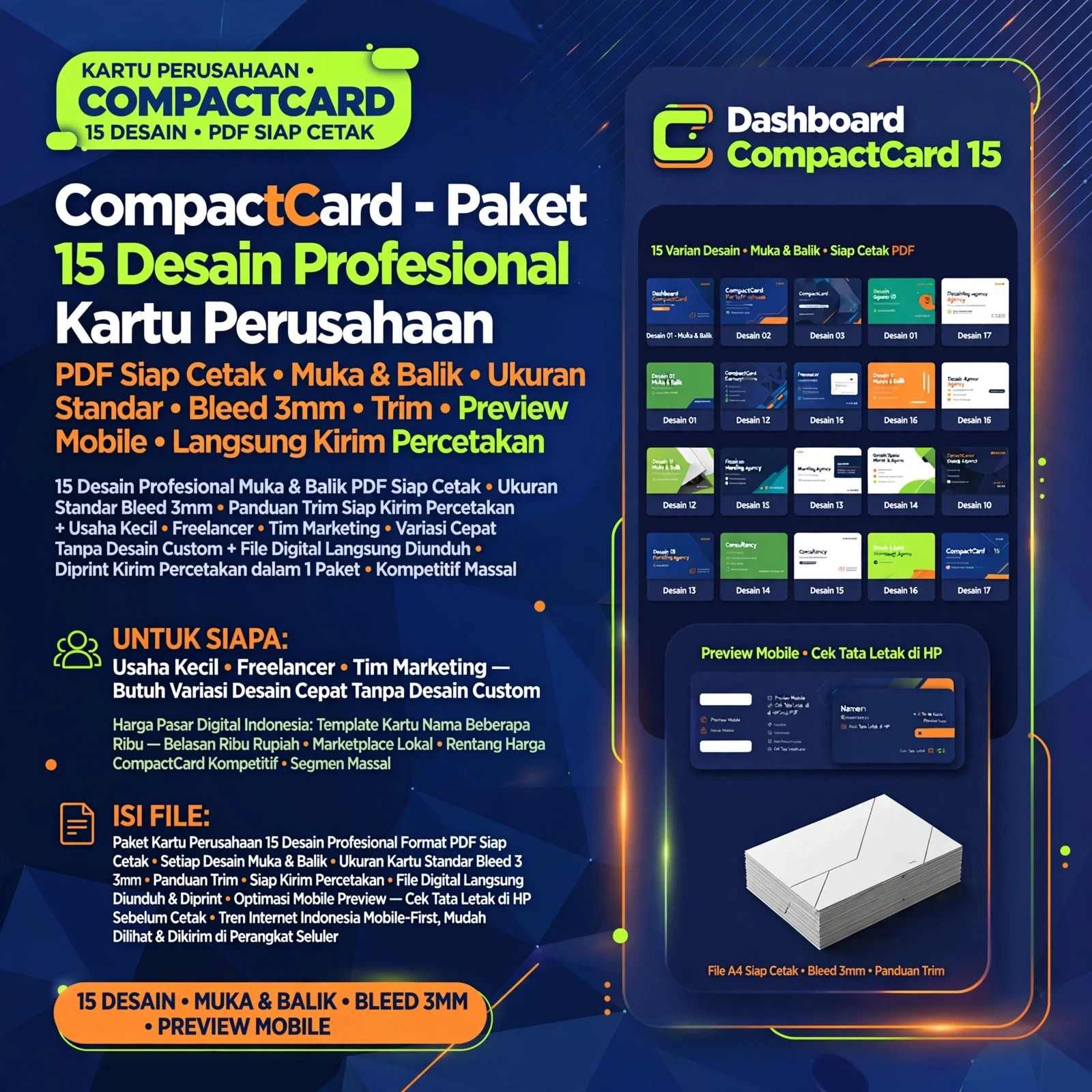 CompactCard 15 Desain PDF