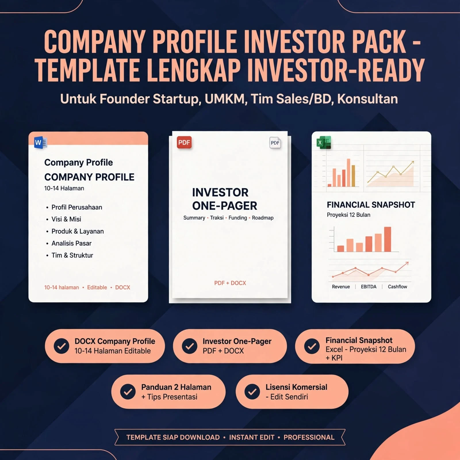 Company Profile Investor Pack