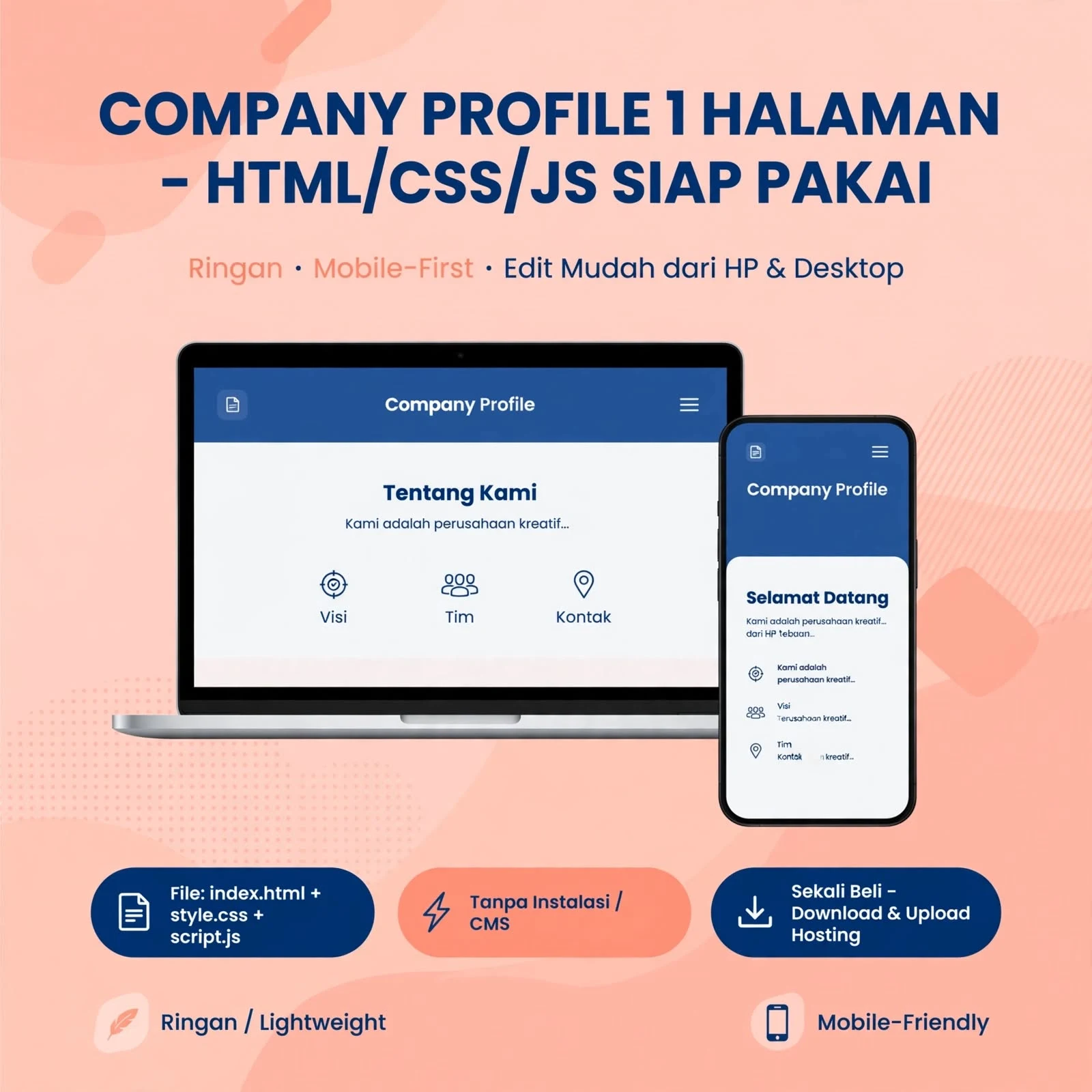 [CPN07] Modern Company Profile HTML
