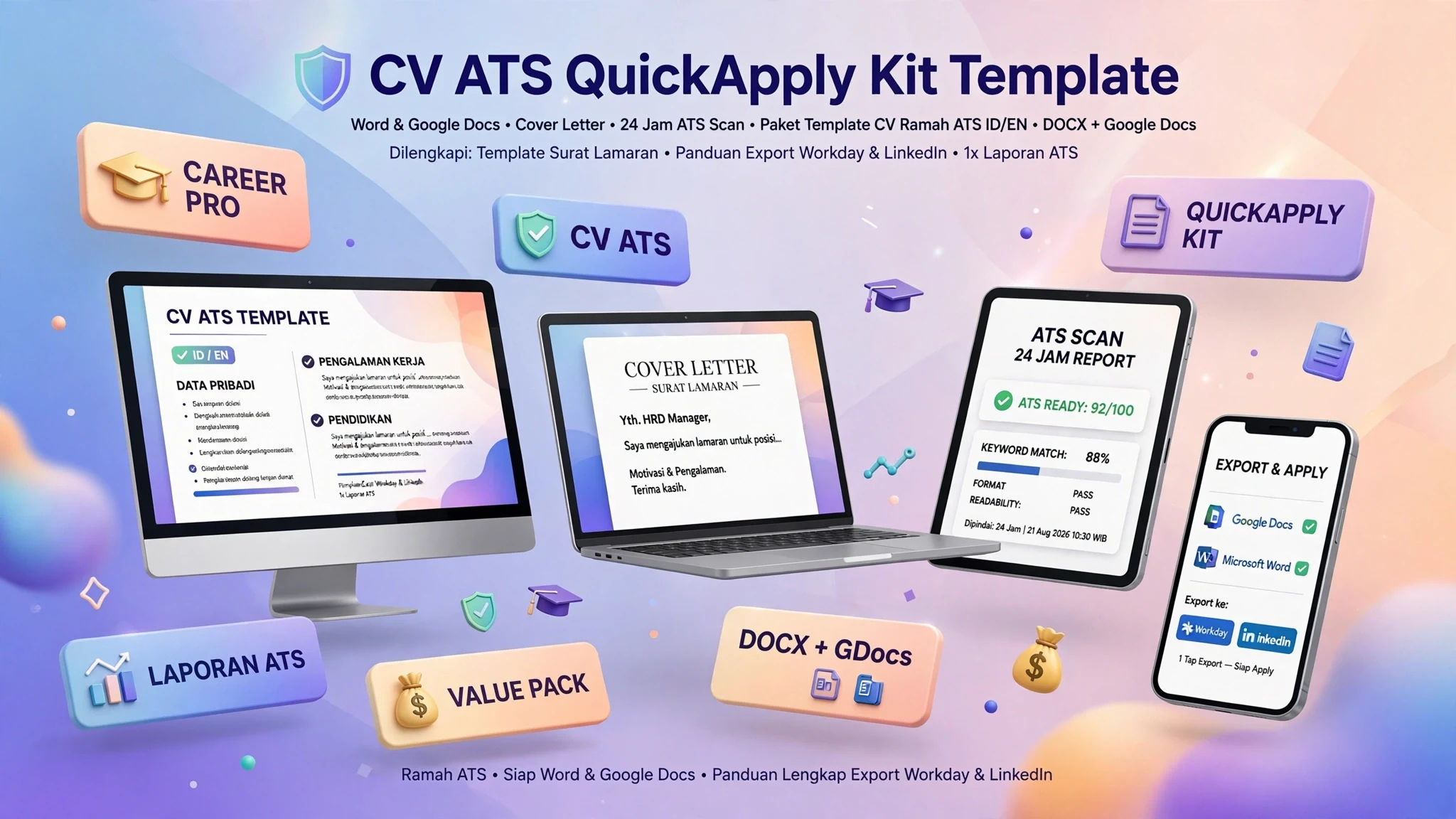CV ATS QuickApply Kit