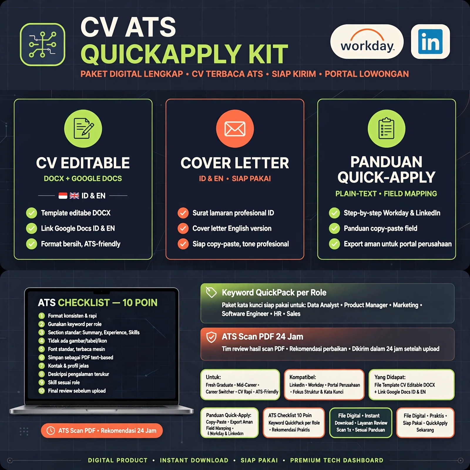 CV ATS QuickApply Kit