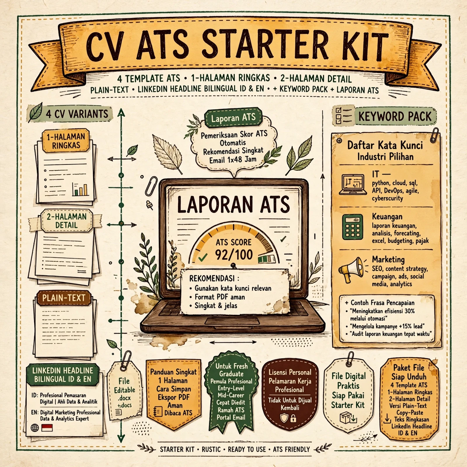 CV ATS Starter Kit