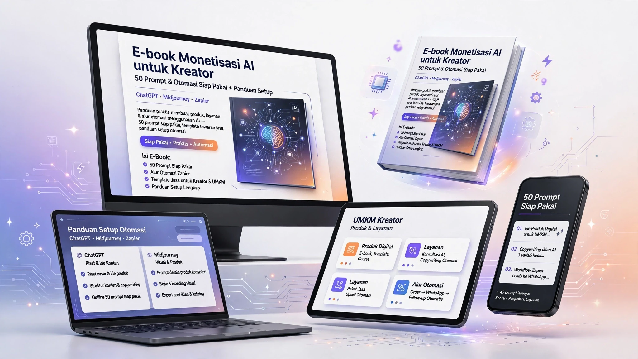 E-book Monetisasi AI untuk Kreator