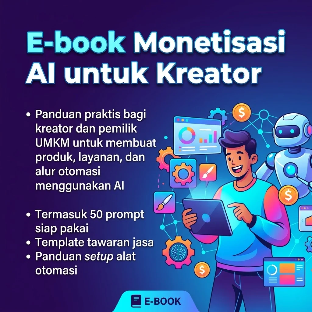 E-book Monetisasi AI untuk Kreator