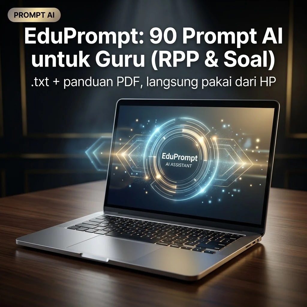 EduPrompt: 90 Prompt AI untuk Guru (RPP & Soal)