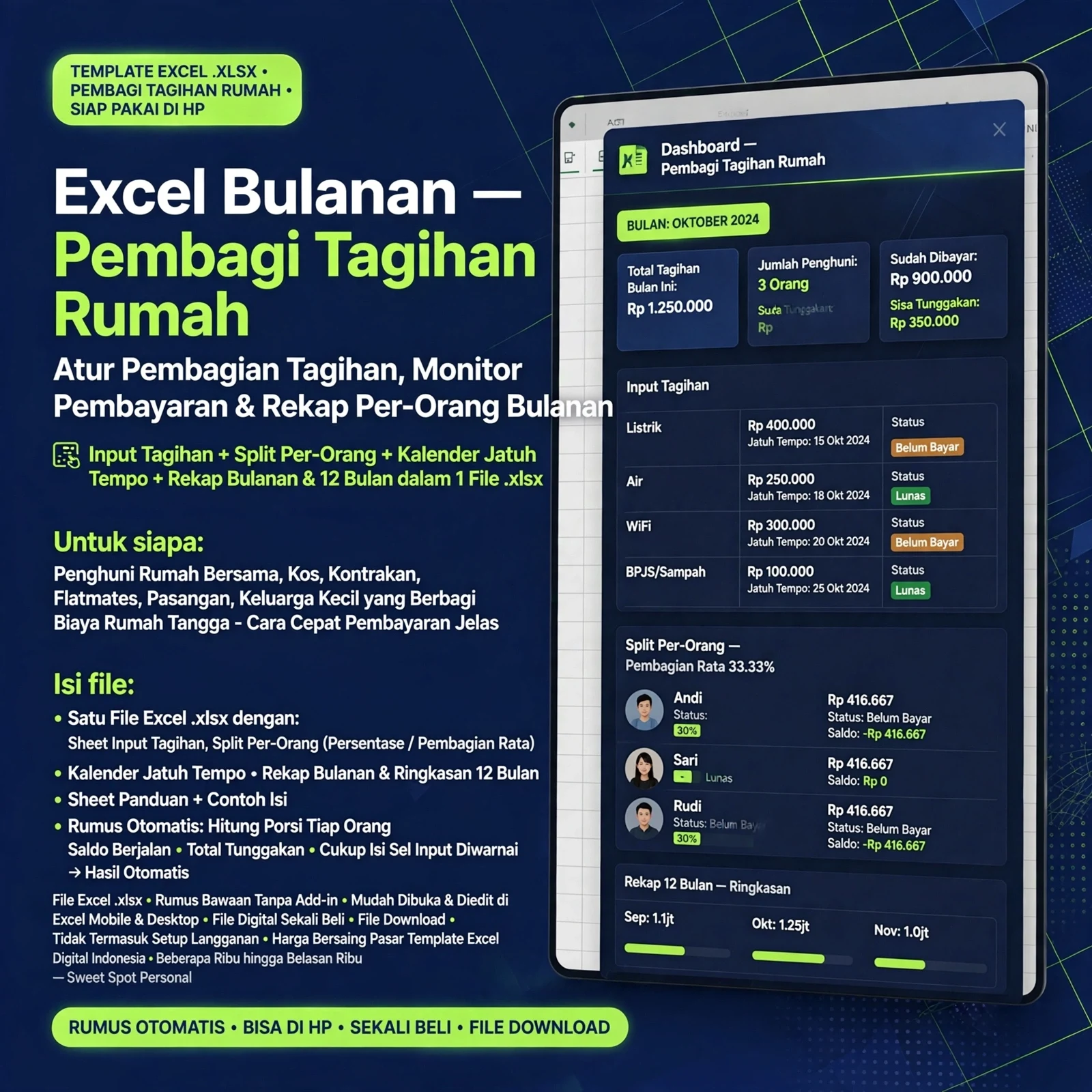 Excel Bulanan