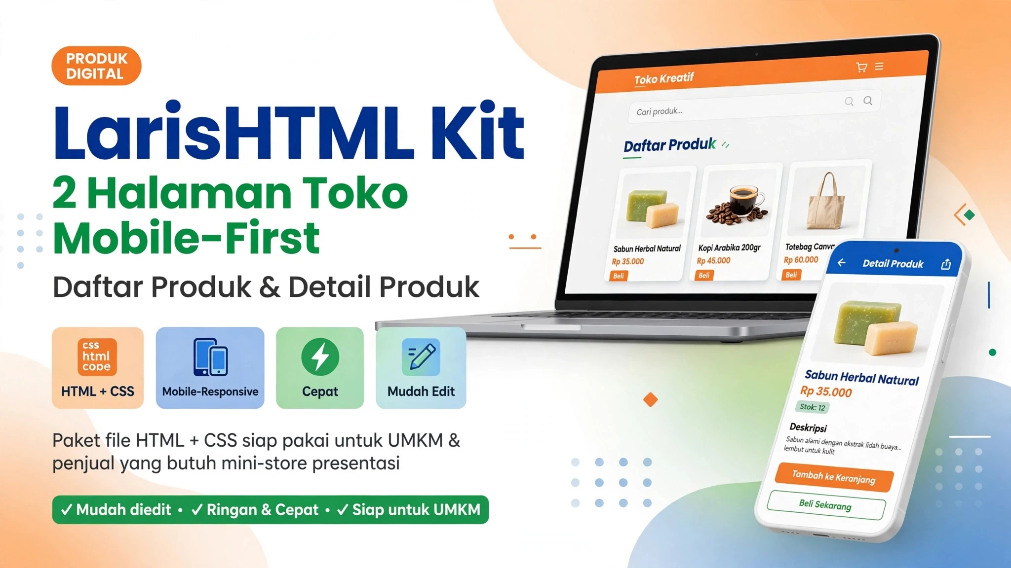 Template Excel Piutang & Hutang UMKM (Aging & Cicilan)