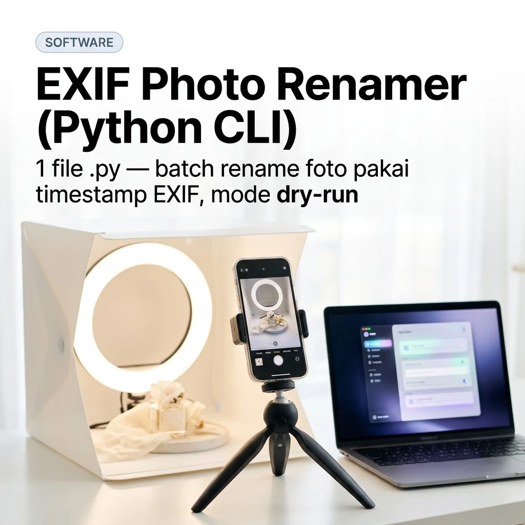EXIF Photo Renamer (Python CLI)