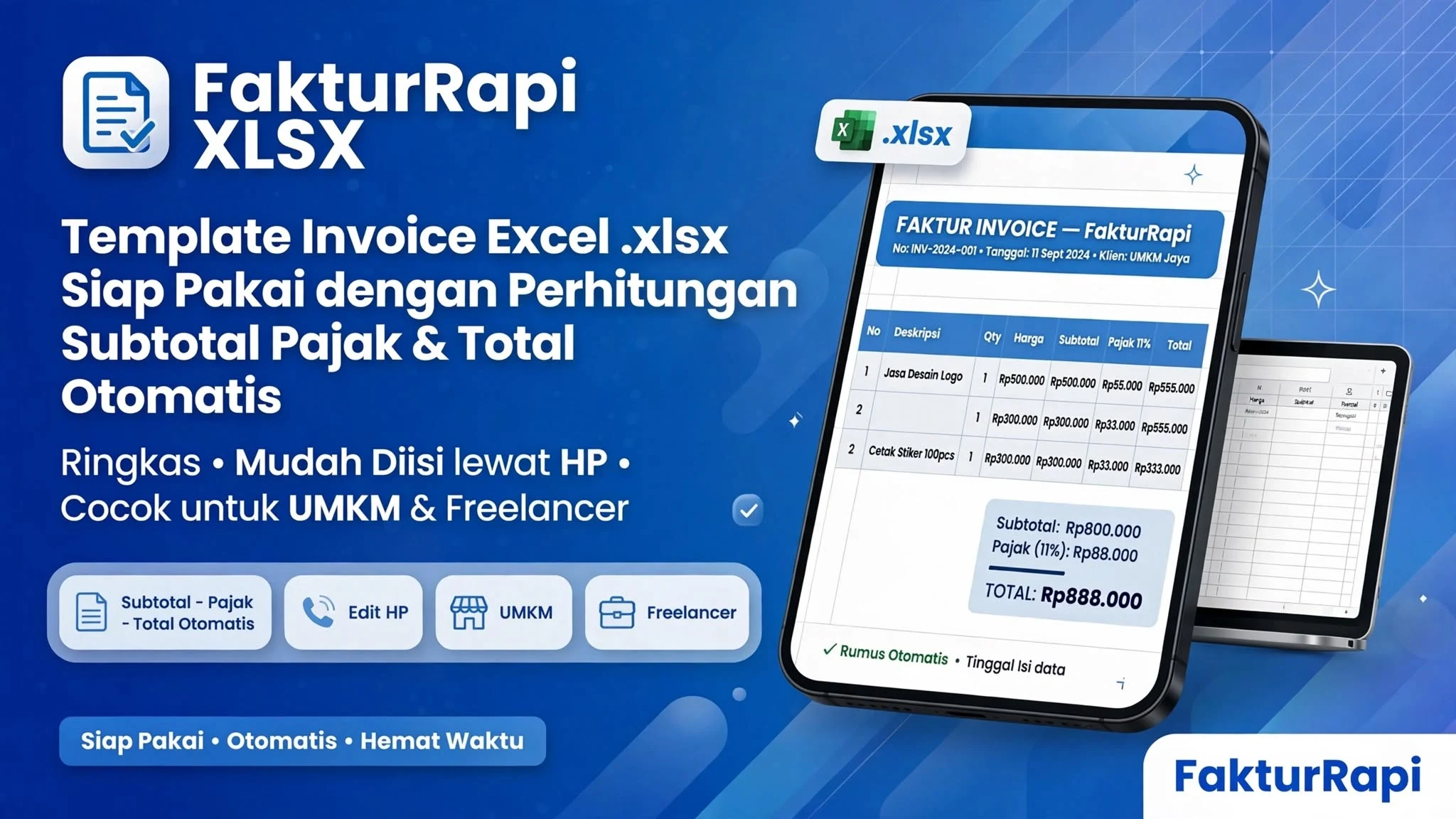 FakturRapi XLSX