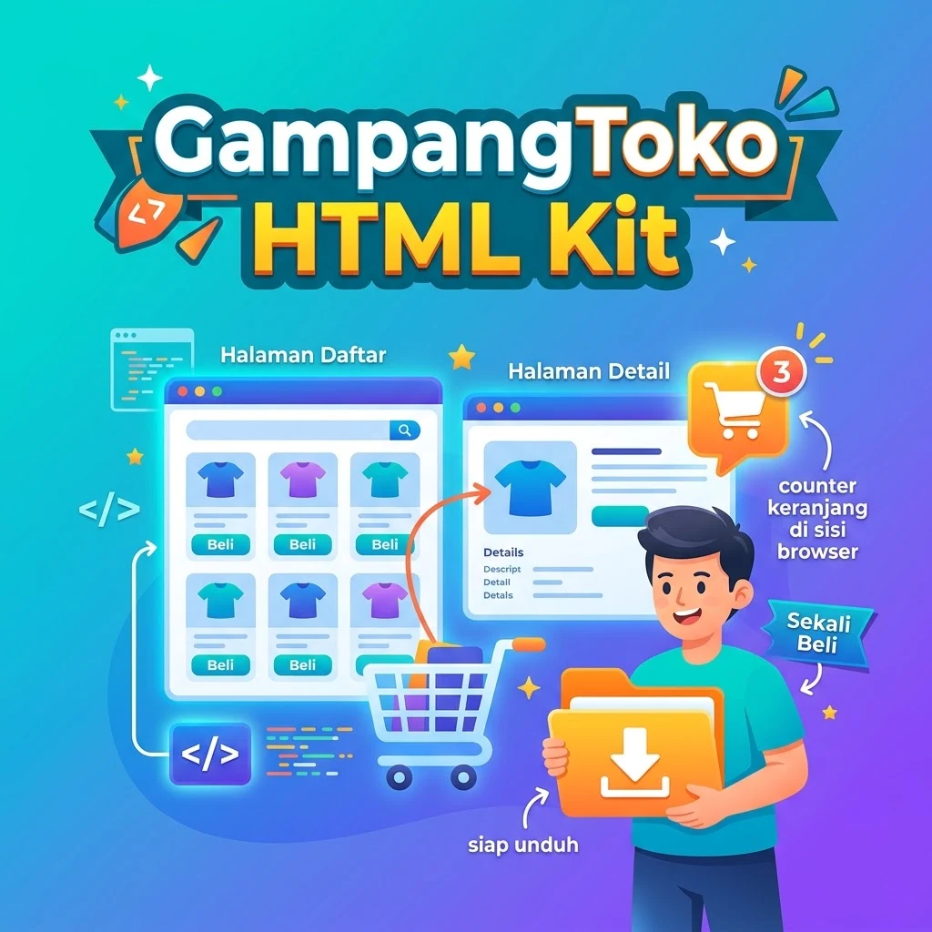 GampangToko HTML Kit