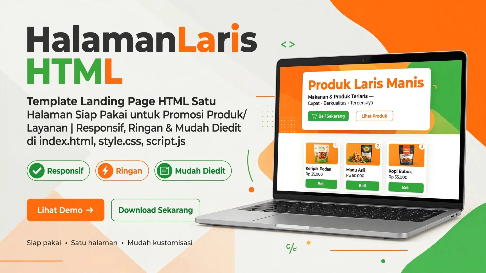 HalamanLaris HTML