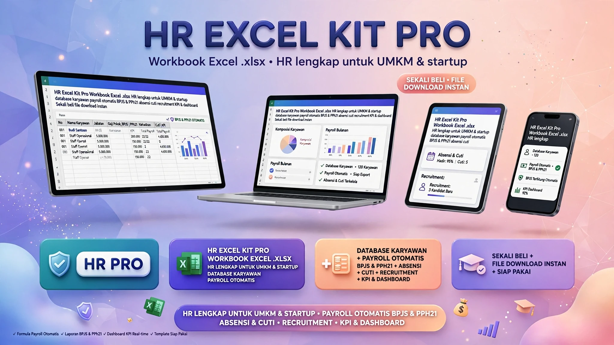 HR Excel Kit Pro