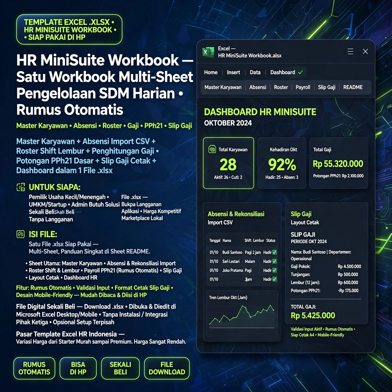 HR MiniSuite Workbook