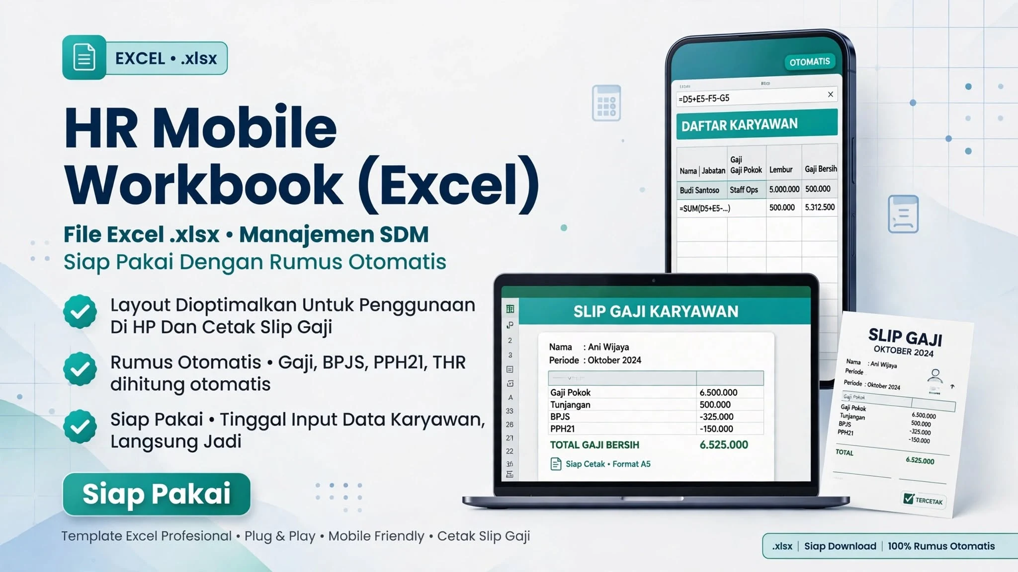 HR Mobile Workbook (Excel)