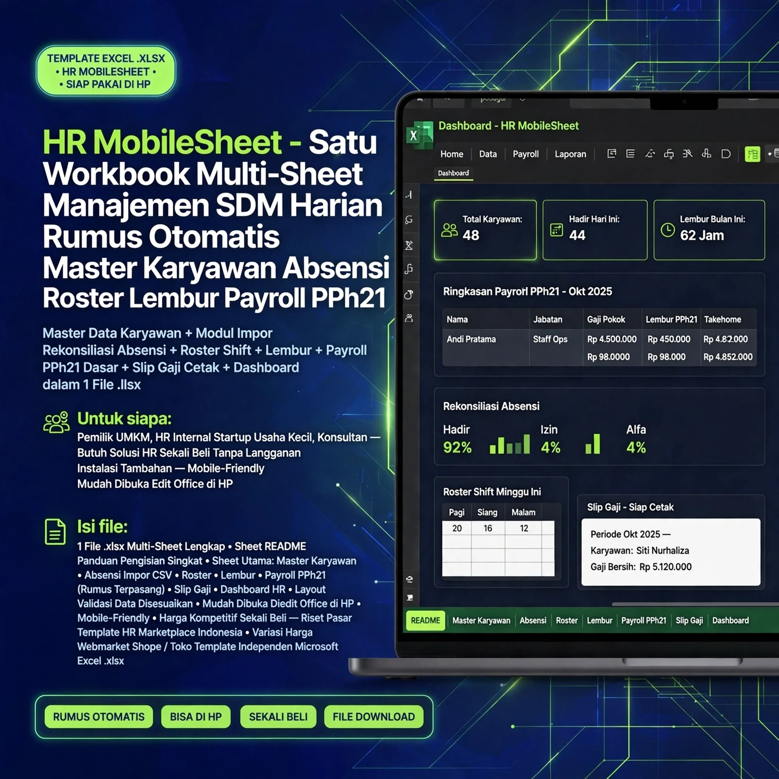 HR MobileSheet