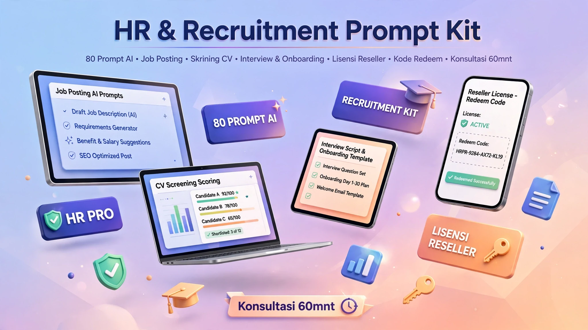 HR & Recruitment Prompt Kit