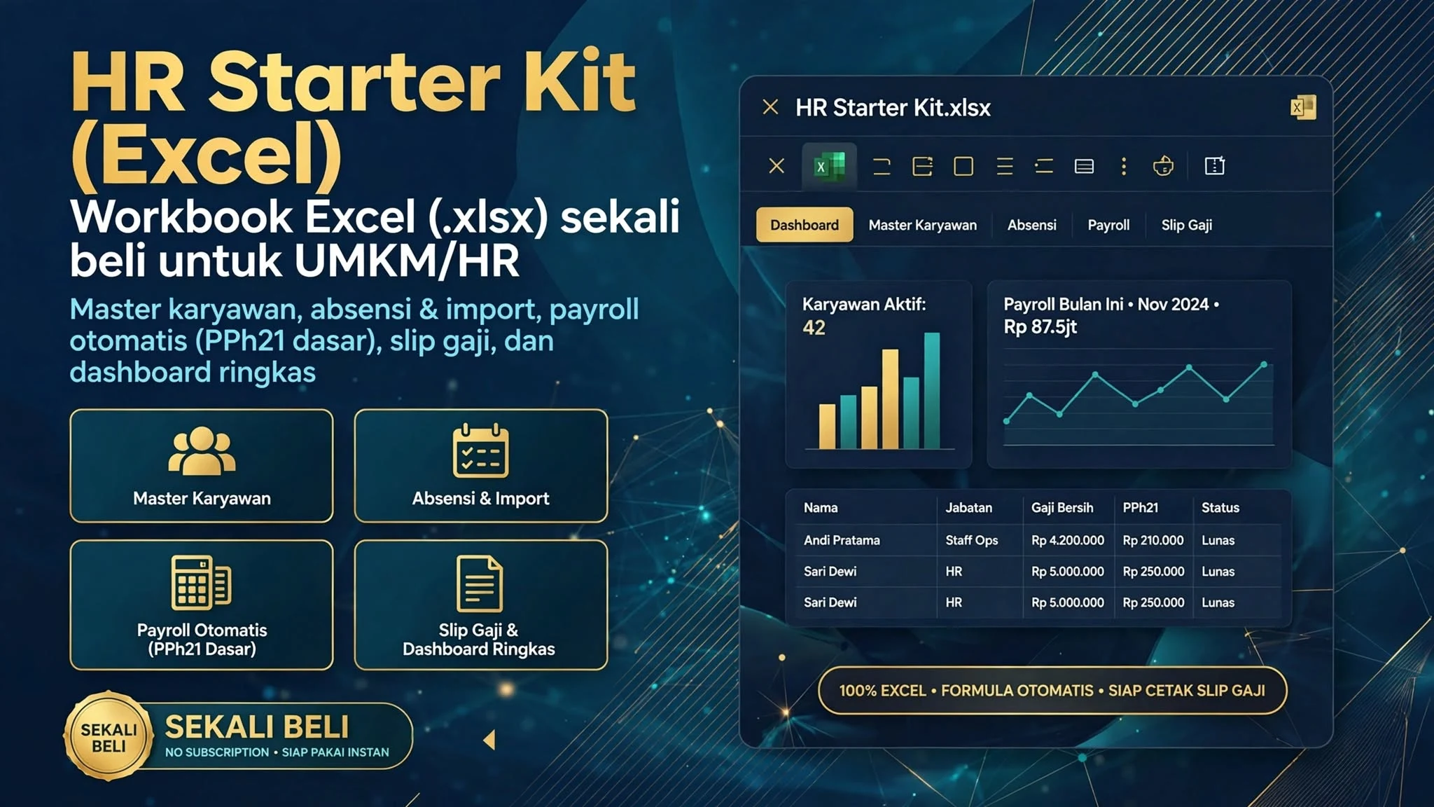 HR Starter Kit (Excel)