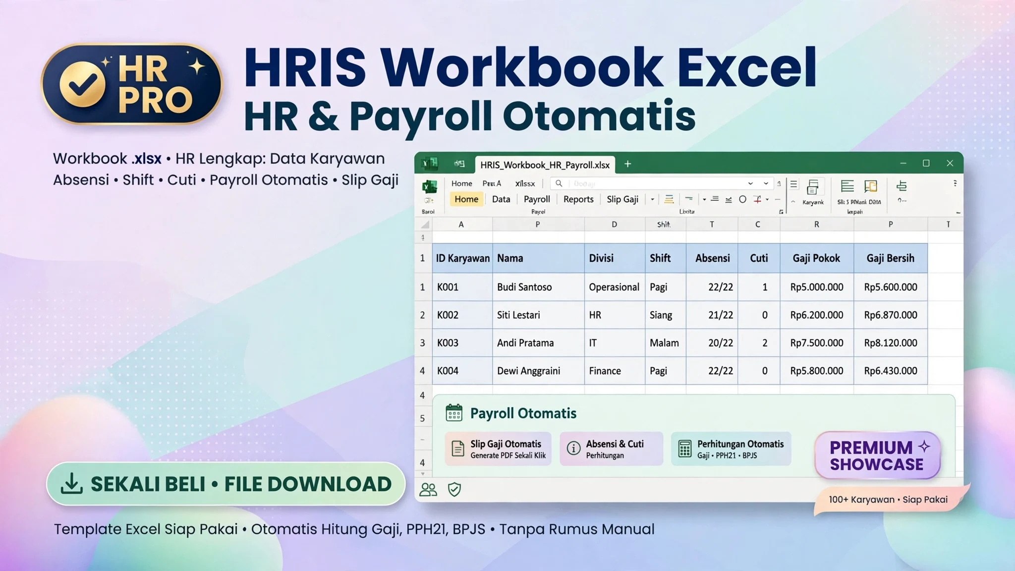 HRIS Workbook Excel